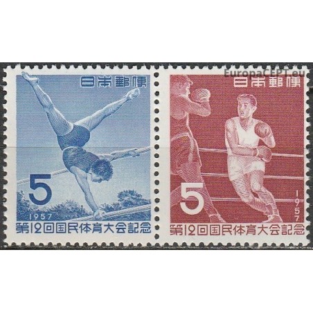 Japonija 1957. Sportas