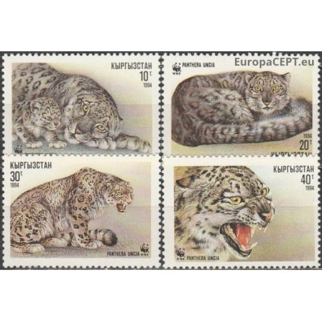 Kirgizija 1994. Snieginis leopardas