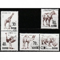 Korea 1995. African fauna