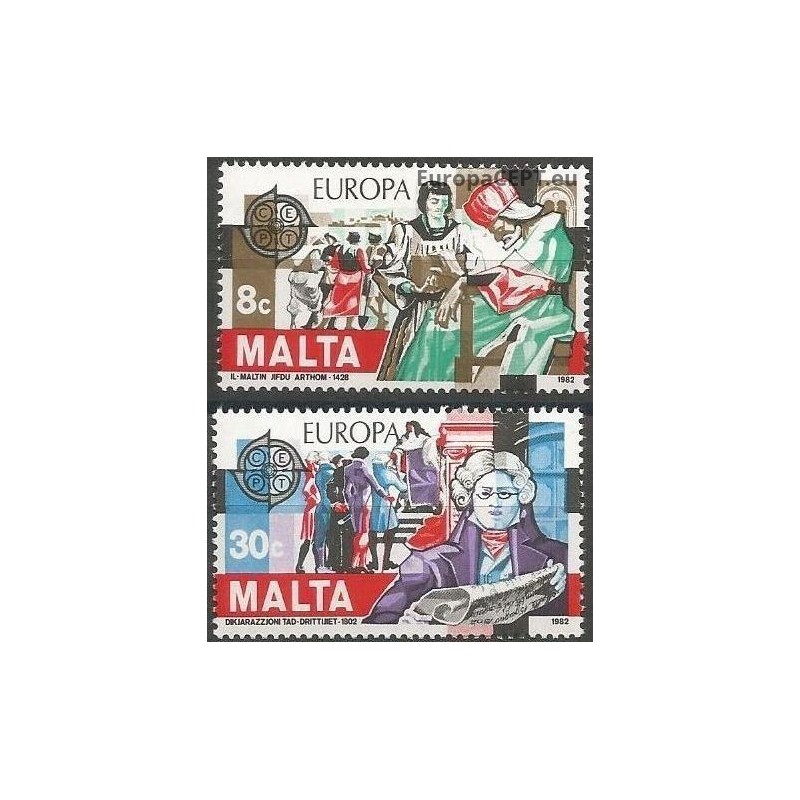 Malta 1982. Historic Events