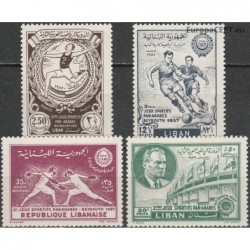 Libanas 1957. Arabijos žaidynės
