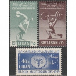 Libanas 1959. Viduržemio jūros žaidynės