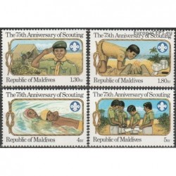Maldives 1982. Scout Movement