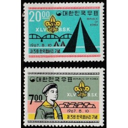 Pietų Korėja 1967. Skautai