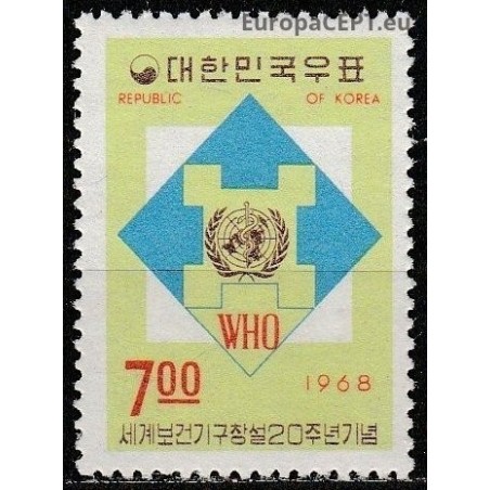 South Korea 1968. World Health Organization