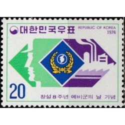 Pietų Korėja 1976. Kariuomenės rezervistai