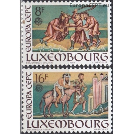 Luxembourg 1983. Great Works of the Humanity