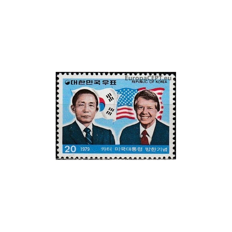 Pietų Korėja 1979. Korėjos ir JAV prezidentai