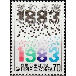 Pietų Korėja 1983. Laikraščiams 100 metų