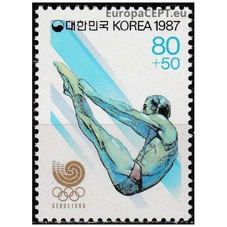 South Korea 1987. Water sports