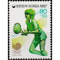 South Korea 1987. Tennis