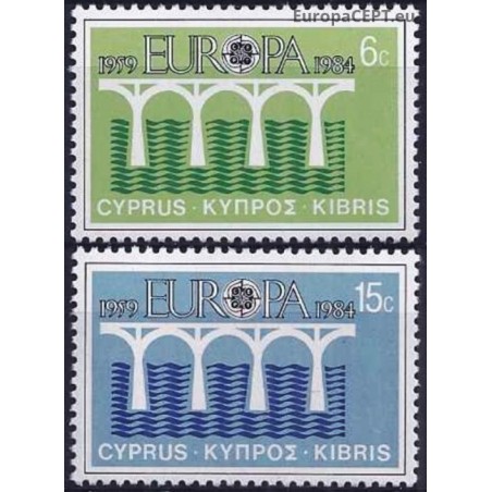 Cyprus 1984. 25th Anniversary of CEPT, Stylised Bridge