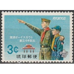 Ryukyu Islands 1965. Scout Movement