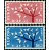 Norway 1962. CEPT: Stylised Tree with 19 Leaves