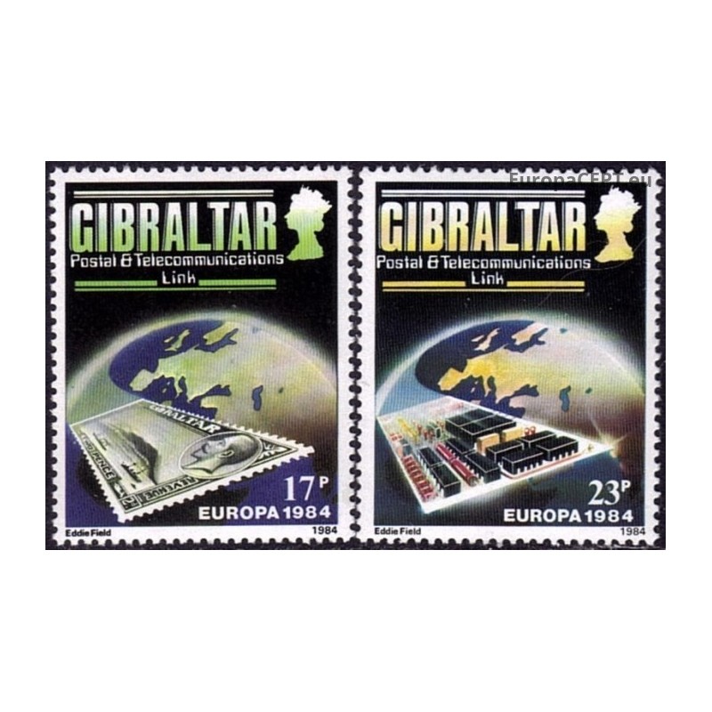 Gibraltaras 1984. CEPT - 25-eri metai