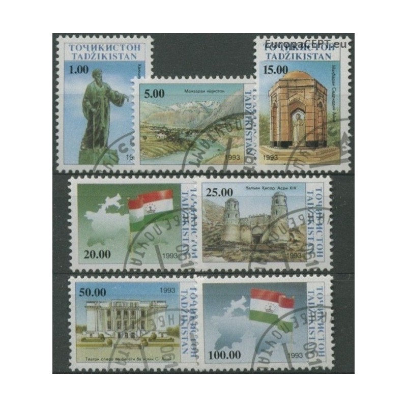 Tajikistan 1993. Independence (national symbols)