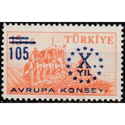 Turkey 1959. Council of Europe