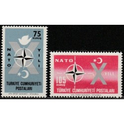 Turkija 1962. Šiaurės Atlanto Sutarties Organizacija (NATO)