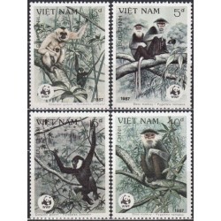 Vietnamas 1987. Beždžionės
