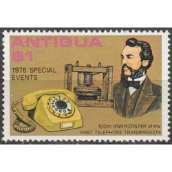 Antigua 1976. 100 years phone