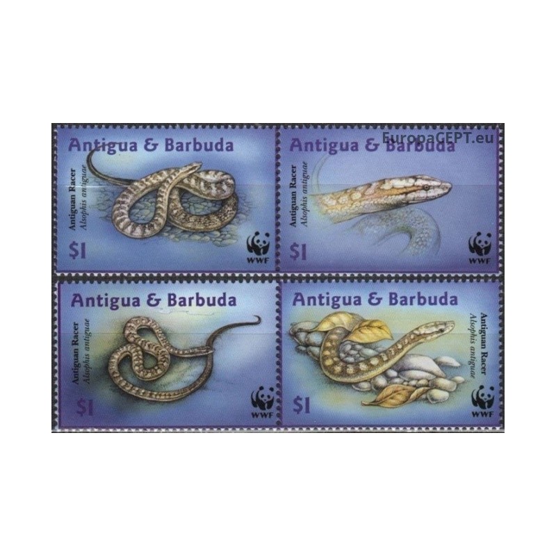 Antigua and Barbuda 2002. Snakes