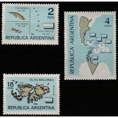 Argentina 1964. Folklendo (Malvinų) salos