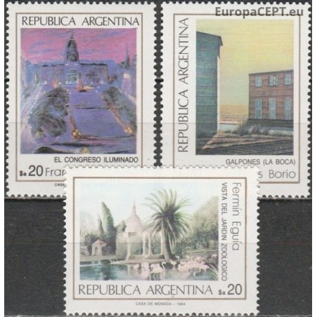 Argentina 1984. Paintings
