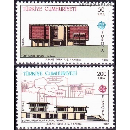 Turkey 1987. Modern Architecture