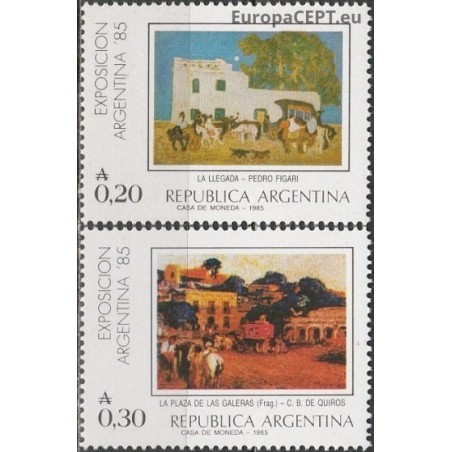 Argentina 1985. Paintings