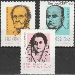 Argentina 1986. Žymūs politikai