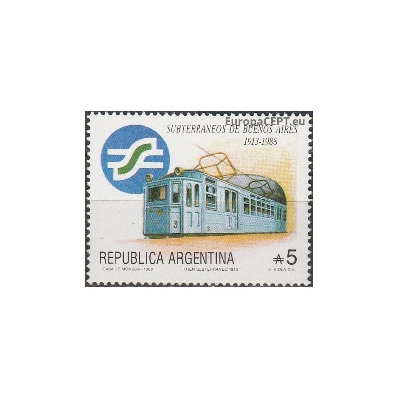 Argentina 1988. Buenos Aires underground