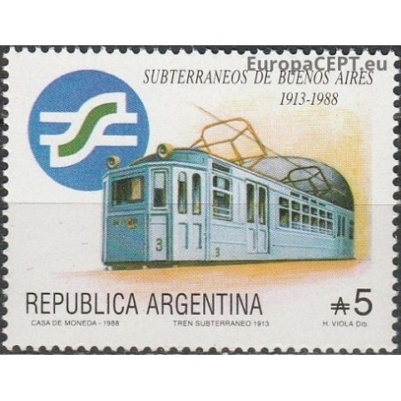 Argentina 1988. Buenos Aires underground