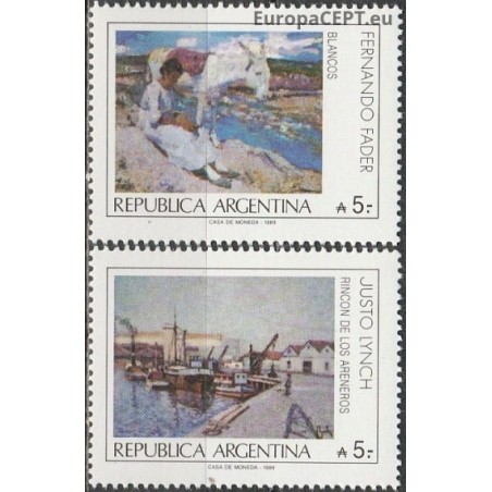 Argentina 1989. Paintings