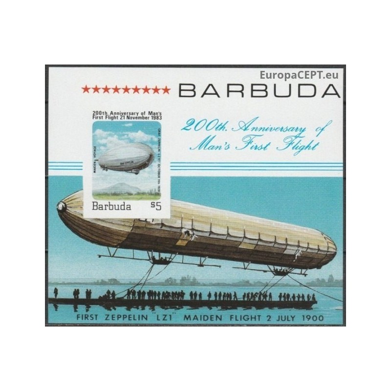 Barbuda 1983. Aviacijos istorija