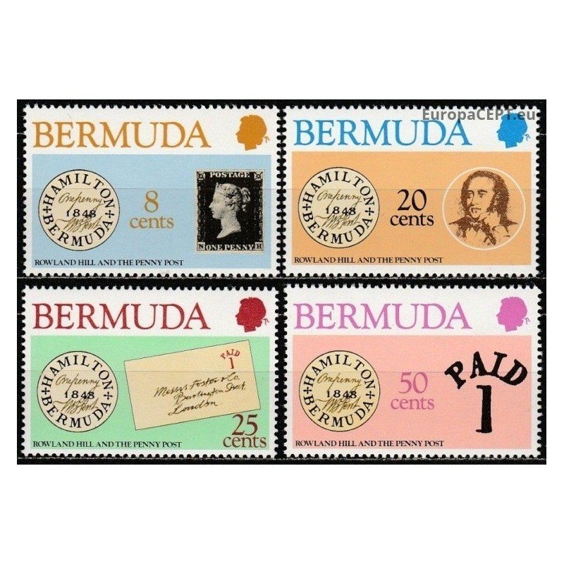 Bermudai 1980. Rowland Hill