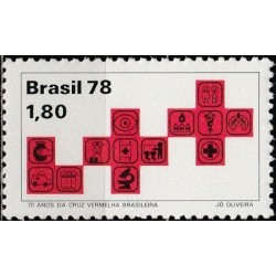 Brazil 1978. Red Cross