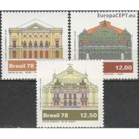 Brazilija 1978. Architektūra (teatrai)