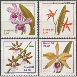 Brazilija 1980. Orchidėjos