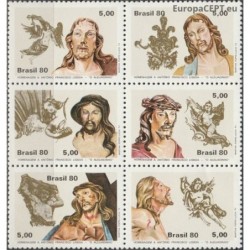 Brazilija 1980. Religiniai paveikslai