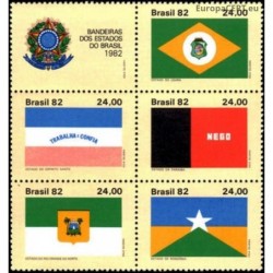 Brazil 1982. Flags of the...