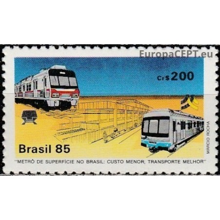 Brazilija 1985. Greitieji traukiniai