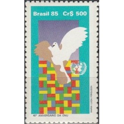 Brazil 1985. United Nations...