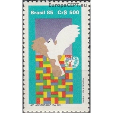 Brazil 1985. United Nations anniversary