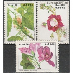 Brazil 1986. Flowering plants