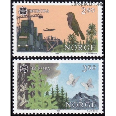 Norway 1986. Nature Conservation