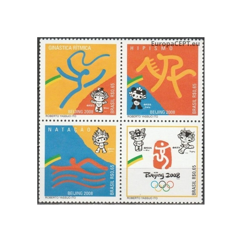 Brazilija 2008. Pekino vasaros olimpinės žaidynės