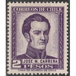Čilė 1956. Generolas Chose Miguelis Carera