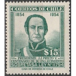 Čilė 1957. Prezidentas Prieto