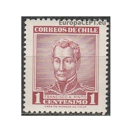 Chile 1960. President Francisco Antonio Pinto