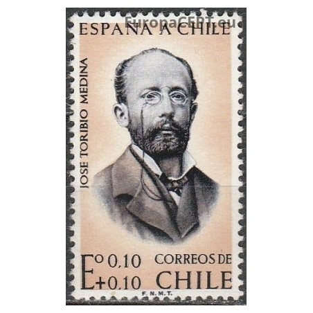 Chile 1961. José Toribio Medina, bibliographer, writer, historian
